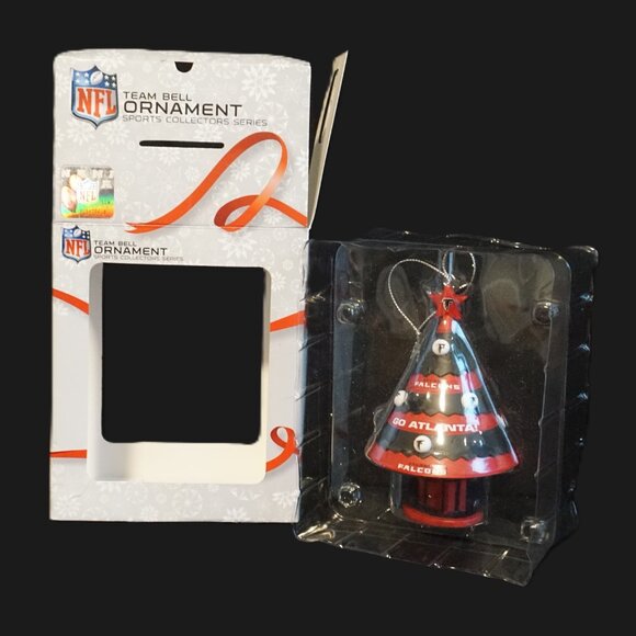 NFL Atlanta Falcons Tree Bell Christmas Tree Ornament 2015 - Picture 4 of 8